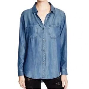 Women's Rails Blue Denim Shirt